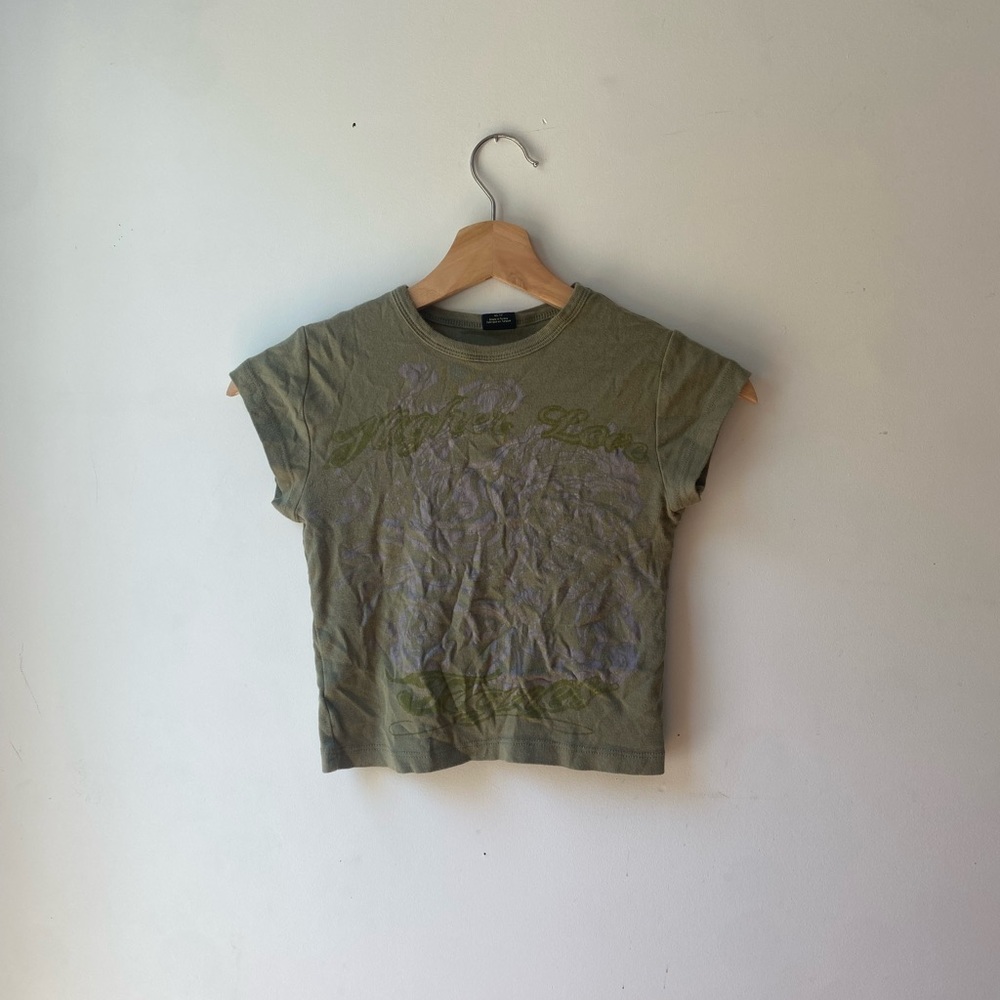 Urban outfitters graphic baby tee